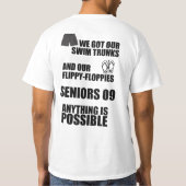Im auf einem Boots-Senior-Shirt T-Shirt (Rückseite)