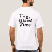 im auf Inselzeit T-Shirt (Rückseite)