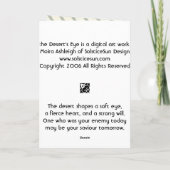 Im Auge der Wüste Karte (Rückseite)