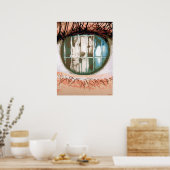 Im Auge des Betrachters Poster (Küche)