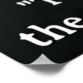 Im Auge des Sturms - Unerschüttertes Glaubensplaka Poster (Ecke)