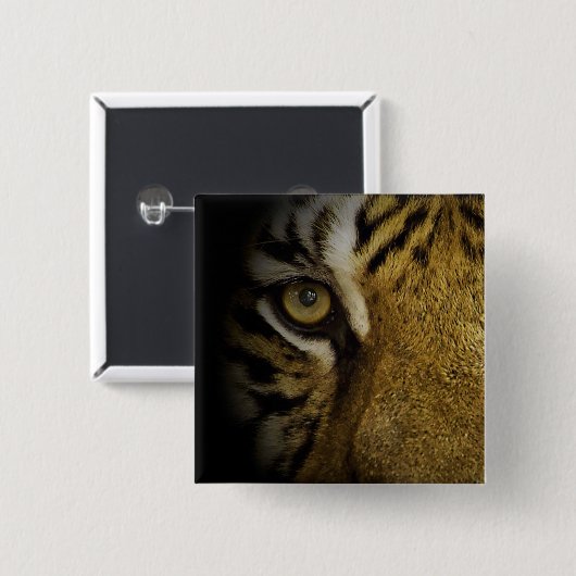 Im Auge eines Tigers Button (Vorne & Hinten)