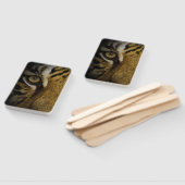 Im Auge eines Tigers Fächer (Non-assembled)
