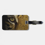 Im Auge eines Tigers Gepäckanhänger (Rückseite horizontal)