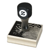 Im Auge eines Tigers Gummistempel (Stempel)