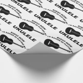 Im Augenblick würde ich vielmehr den UKULELE. Geschenkpapier (Ecke)