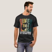 Im August 1984 war die Königin am 37. T-Shirt (Vorne ganz)