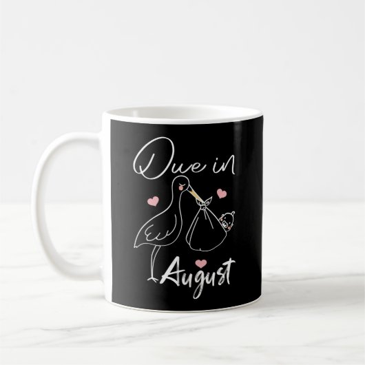 Im August trägt Funny Swan ein Niedliches neues Ba Kaffeetasse (Links)