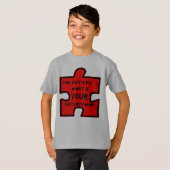 Im Autistic - Was ist deine Supermacht? T-Shirt (Vorne ganz)