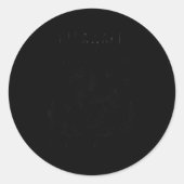 I'm Awake But If You're Expecting Bright Eyed And Runder Aufkleber (Vorderseite)