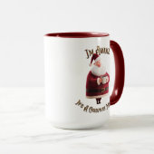 I'm Awake, It's A Christmas Miracle Tasse (VorderseiteRechts)