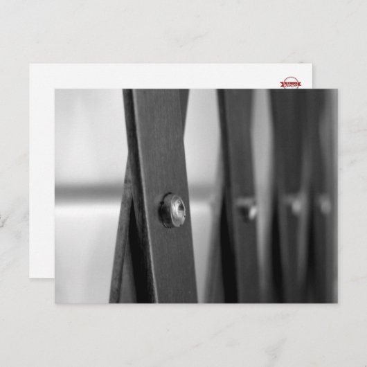 Im Badezimmer Postkarte (Vorne/Hinten)