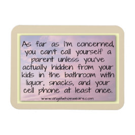 Im Badezimmer verstecken Magnet