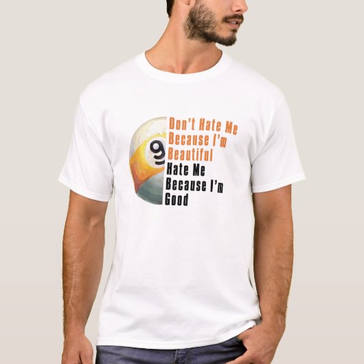 Im Ball schönes Im guter 9 T-Shirt (Vorderseite)