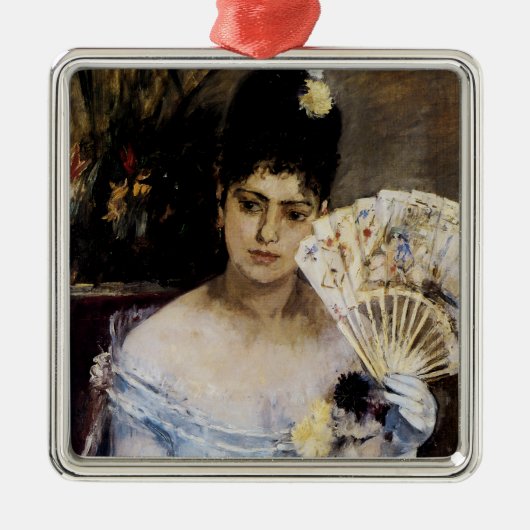 Im Ball Silbernes Ornament (Vorne)