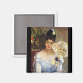 Im Ball von Berthe Morisot Magnet (Vorderseite/Rückseite)