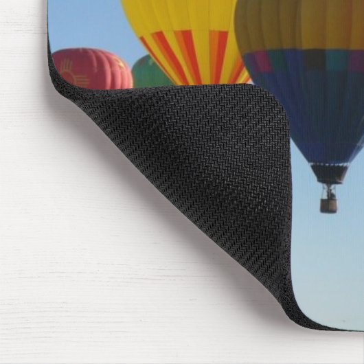 Im Ballon aufsteigen Mousepad (Ecke)