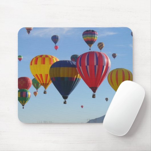 Im Ballon aufsteigen Mousepad (Mit Mouse)