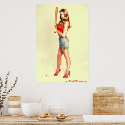 Im Ballpark Poster (Küche)