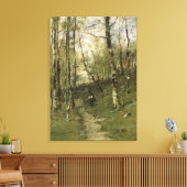 Im Barbizon-Wald 1875 Leinwanddruck (Insitu (Wohnzimmer))