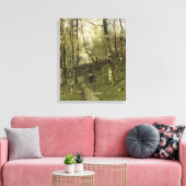 Im Barbizon-Wald 1875 Leinwanddruck (Insitu (Wohnzimmer))