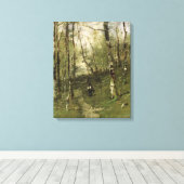 Im Barbizon-Wald 1875 Leinwanddruck (Insitu (Holzboden))