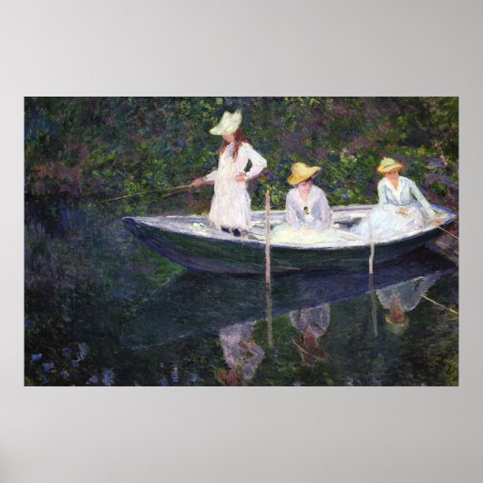 Im Bark - Claude Monet - 1887 Poster (Vorne)