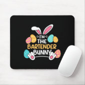 Im Barkeeper Bunny Bartending OsterMixologis Mousepad (Mit Mouse)