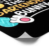 Im Barkeeper Bunny Bartending OsterMixologis Poster (Ecke)