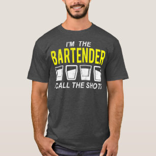 Im Barkeeper, den ich die Shots nenne T-Shirt