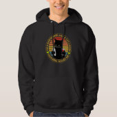 Im Barkeeper und in der Katze - Barkeeper mit schw Hoodie (Vorderseite)