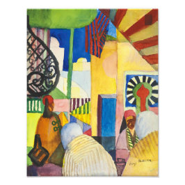 Im Basar | Auguste Macke | Fotodruck