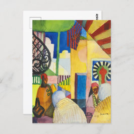 Im Basar | Auguste Macke | Postkarte