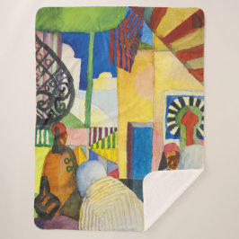 Im Basar | Auguste Macke | Sherpadecke