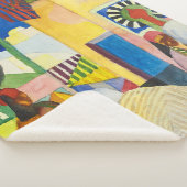 Im Basar | Auguste Macke | Sherpadecke (3/4)