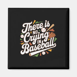 Im Baseball-Funny-Baseball-Quot gibt es kein Weine Magnet