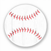 Im Baseball gibt es kein Weinen Aufkleber (Vorderseite)