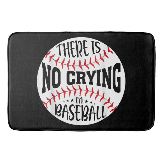 Im Baseball gibt es kein Weinen Badematte (Vorderseite)