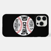 Im Baseball wird nicht geweint iPhone Hülle (Rückseite (Horizontal))
