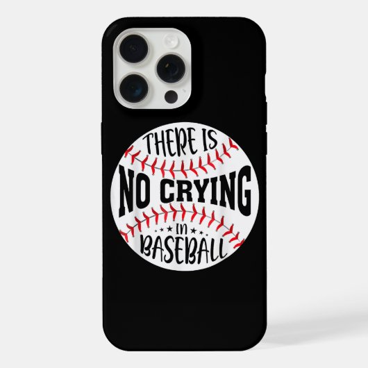 Im Baseball wird nicht geweint iPhone Hülle (Rückseite)