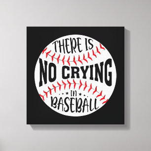 Im Baseball wird nicht geweint Leinwanddruck
