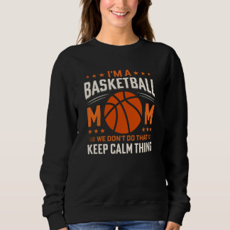 Im Basketball Mama-Sport-Mütter tagsüber Sweatshirt