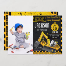 Im Bau befindliche Baggeranlage Geburtstags-Foto