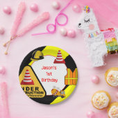 Im Bau Betonmischer Geburtstagsfeier Pappteller (Party)