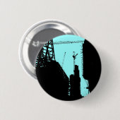 Im Bau - Blau Button (Vorne & Hinten)
