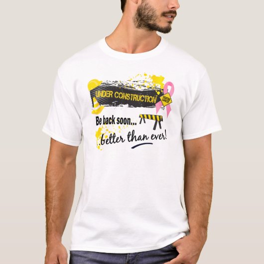Im Bau Brustkrebs T-Shirt (Vorderseite)