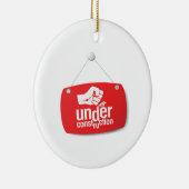 Im Bau Faust-Pfund-Zeichen Keramikornament (Rechts)