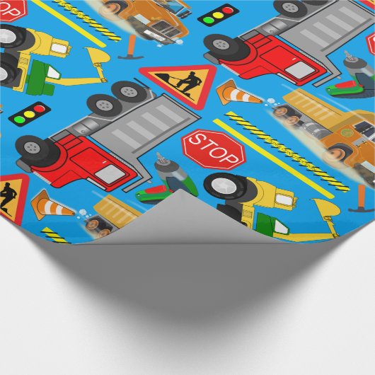 Im Bau | Geschenkpapier (Ecke)