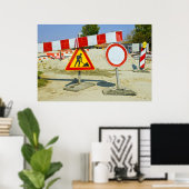 im Bau Poster (Heimbüro)