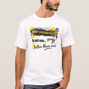 Im Bau rektaler Krebs T-Shirt